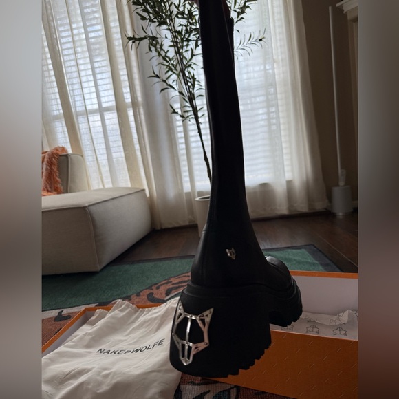 Naked Wolfe Black Women's Boots - Picture 2 of 11